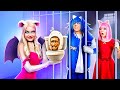 Skibidi Tuvalet Kayıp! Kirpi Süper Sonic Gerçek Hayatta! Amy Rose vs Eggman ve Rouge!
