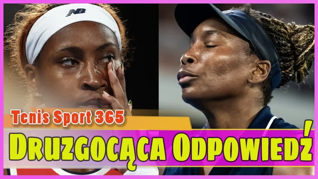 Gauff czekała na Williams w Melbourne. Było 4:0 w trzecim secie dla 45-latki