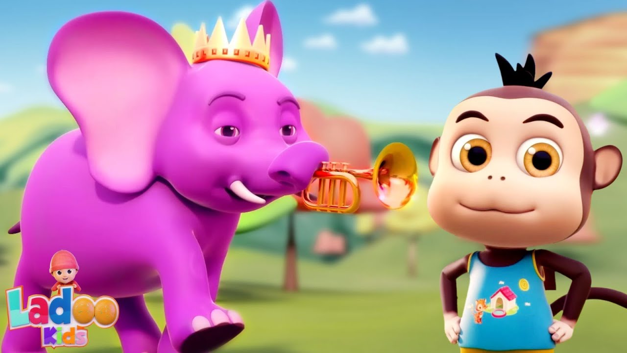 Hathi Raja Kahan Chale, हाथी राजा कहाँ चले, Nursery Rhymes in Hindi for ...