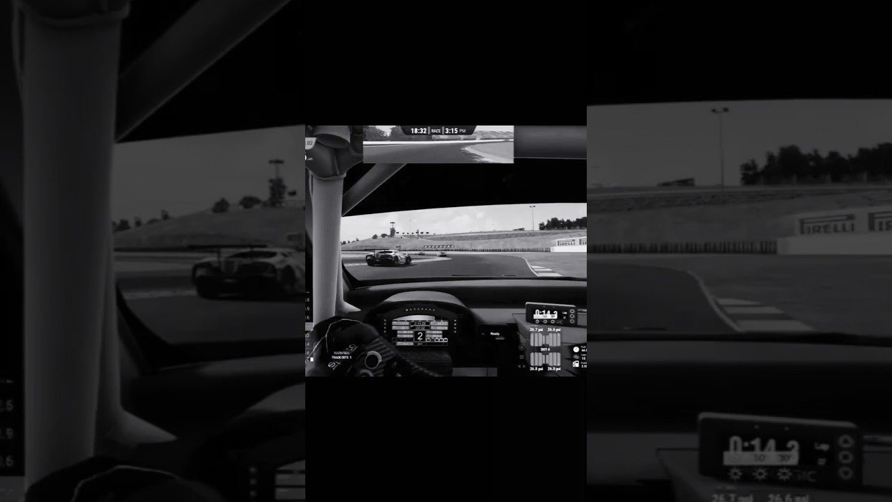 Clean overtake or is it? 