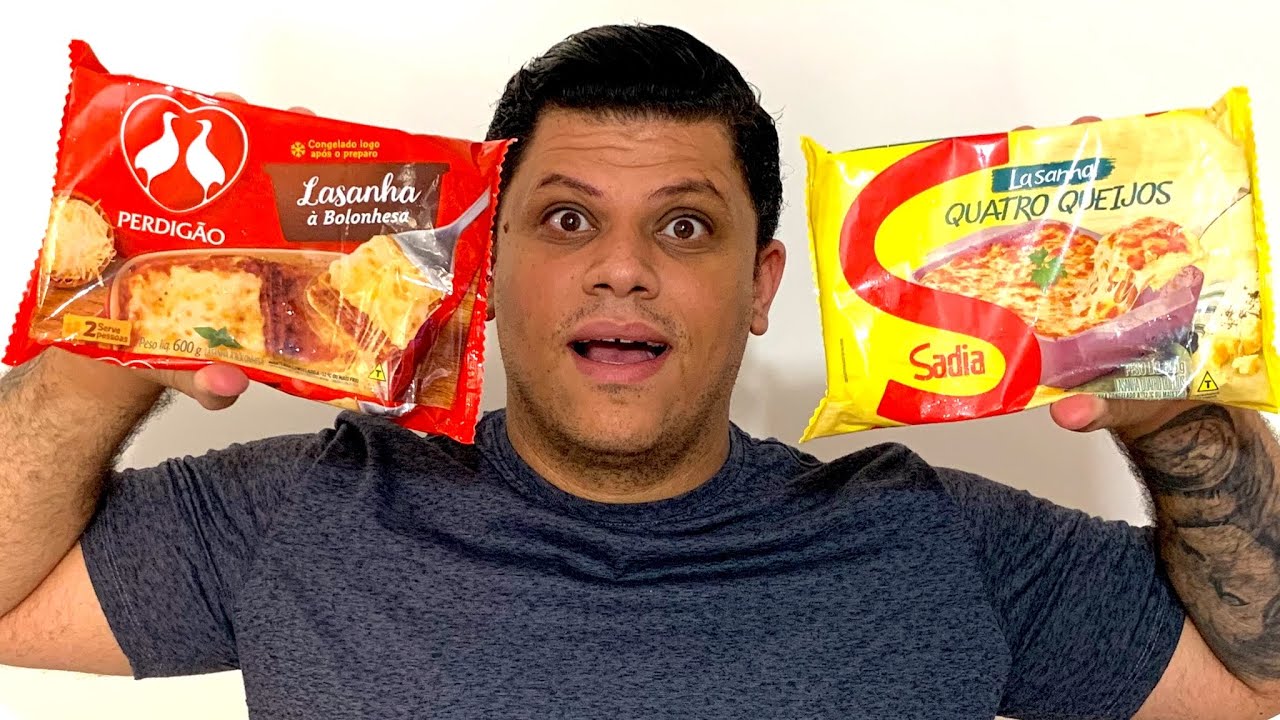 PROVEI LASANHA CONGELADA DE QUATRO QUEIJOS DA SADIA E BOLONHESA DA PERDIGAO | PaisEstericos