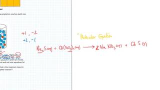 Precipitation Reaction Example Problem