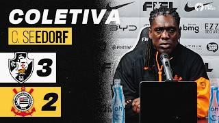 COACH SEEDORF'S POST-MATCH PRESS CONFERENCE AFTER CORINTHIANS' LOSS TO VASCO IN RIO DE JANEIRO Update