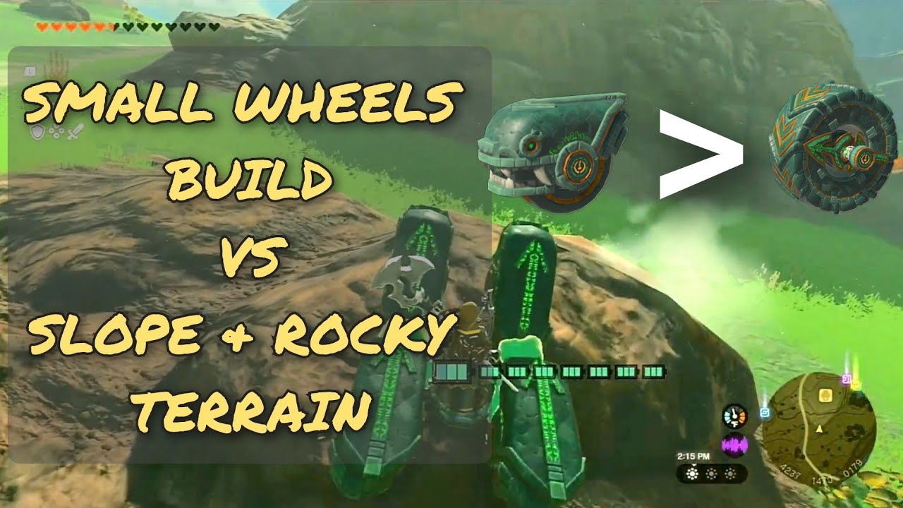 Small Wheels Supremacy, Best build for Small wheels Zelda Tears Of the