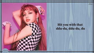 BLACKPINK - 'DDU-DU DDU-DU' [Easy Lyrics Video] 🖤💗