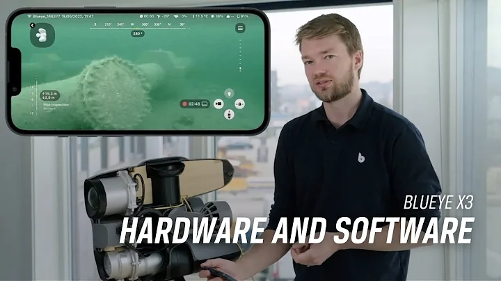 Hardware and software integration of the DVL A50 | Blueye X3