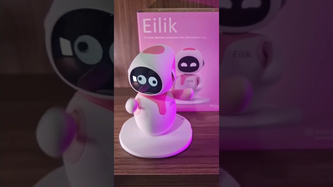 EILIK ROBOT Unboxing e Review BR - Testando funções #eilik #robot