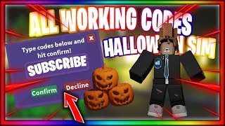 ALL NEW WORKING HALLOWEEN SIMULATOR CODES | Update2 Underworld Boss