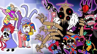 The Amazing Digital Circus, But KINGER SAD ORIGIN STORY?! Animation - FNF Speedpaint.