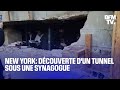 Un tunnel secret dcouvert sous une synagogue  new york provoque des heurts avec la police