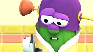 LarryBoy y la manzana malvada |  VeggieTales en Español | Capítulos Completos