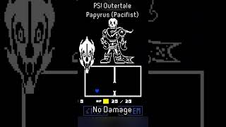 Papyrus Is Cool! #undertale #undertalefangame #papyrus #nodamage