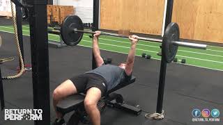 Barbell Bench Press - Ecc Focus [Exercise Demonstration]