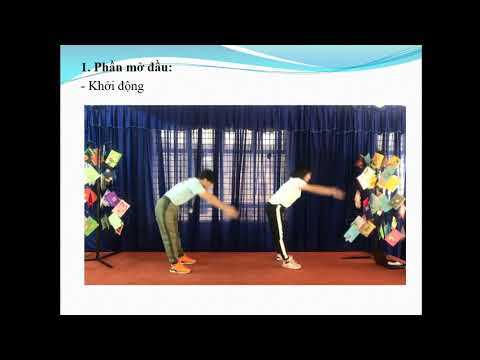 Thể dục (Tuần 23): Đi theo đường kẻ thẳng hai tay chống hông - Lớp 2
