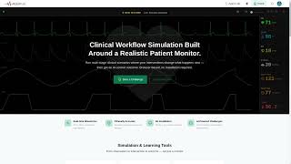 VitalSim – AI-Powered Clinical Workflow Simulation Platform