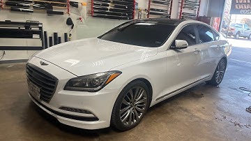2015 genesis 5.0 v8 muffler delete cold start and revs