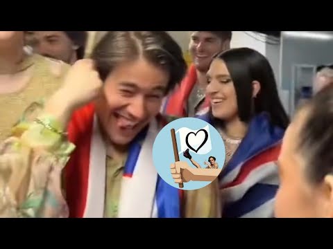 Joker Out, Alessandra and Mae Muller joking backstage | Eurovision 2023