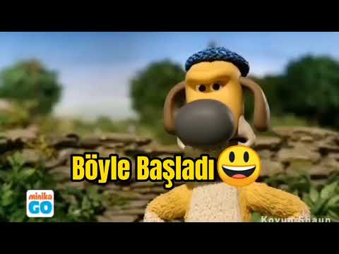 Koyun Shaun Böyle Başladı Böyle Bitti #keşfet #viral