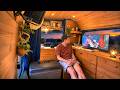 SOLO Van Camping | Cozy Anime & Chill in a summer breeze ASMR