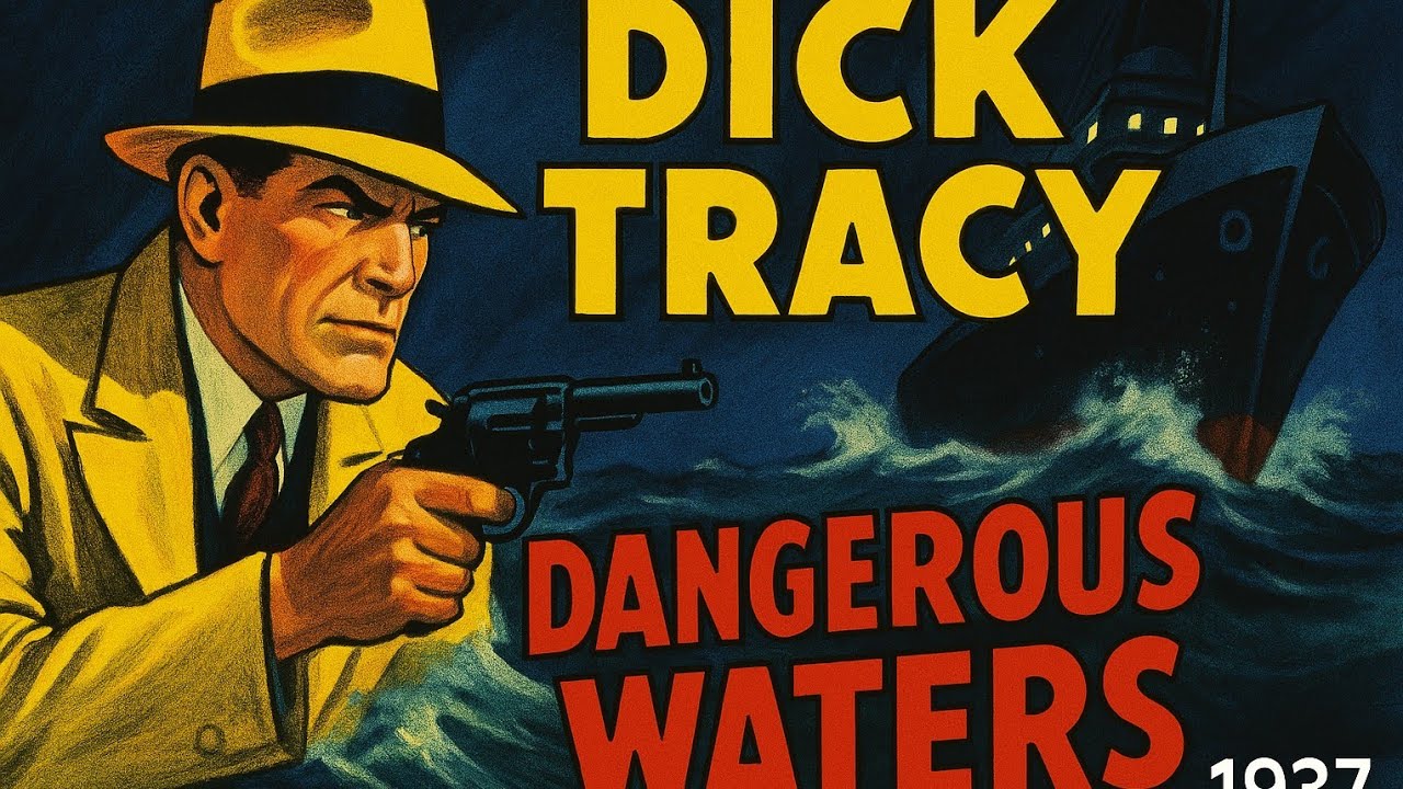 Dick Tracy: Dangerous Waters | 1937 | Episode 6 | Crime | Action | Mystery | Public Domain