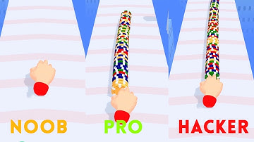 Noob vs Pro vs Hacker - Wish You Luck All Levels Gameplay (IOS,Android)