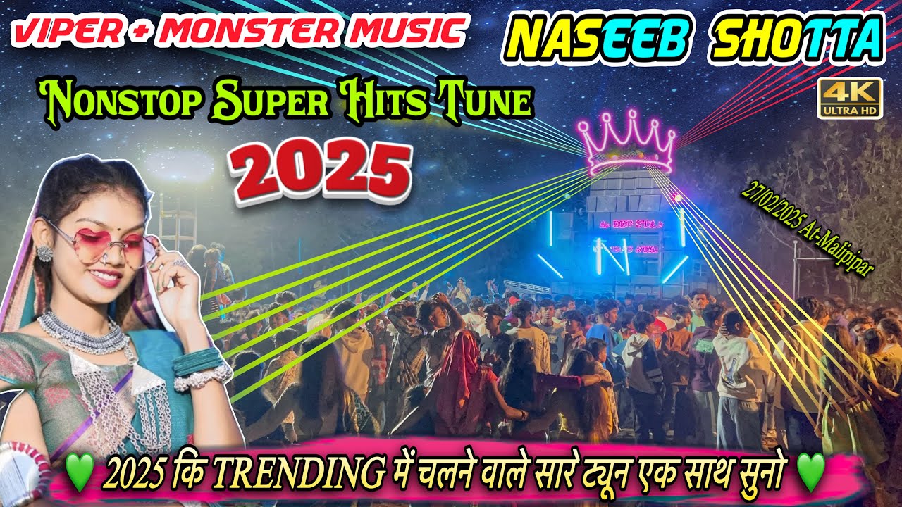 Naseeb star band 27/02/2025 At-Malipipar | Super hits Nonstop Timli 2025 | Tune King Naseeb Shotta