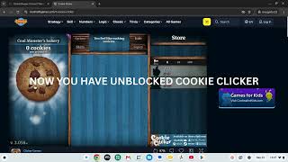 HOW TO PLAY UNBLOCKED COOKIE CLICKER ON SCHOOL CB screenshot 3