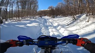 YAMAHA WR450 back to blue
