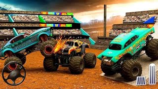 Monster Truck Crash Destruction Derby - Monster Truck Fighting Game - Android Gameplay #1 screenshot 3