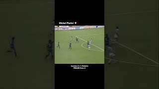 Birthday - Michel Platini French Legend Scoring For Juventus With A Lobbed Shot From Distance