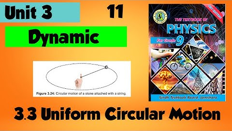 Uniform Circular Motion | Unit 3 Dynamics | Class 9 Physics #sindhtextbook