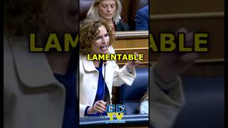 "ES LAMENTABLE ser la portavoz de un delincuente confeso" María Jesús Montero a Esther Muñoz