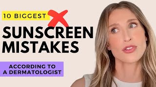 Dermatologist Shares 10 Sunscreen Mistakes to Avoid (How Much Sunscreen to Apply & More)