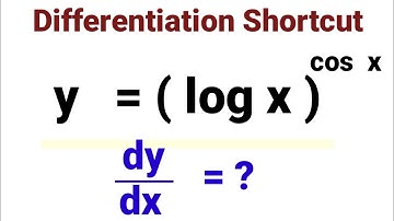 How to Differentiate using Shorts Method, Differentiation of Trigonometric Function #shorts