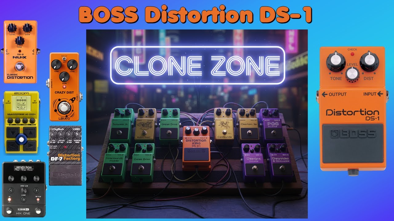 Clone Zone - Boss DS-1 - YouTube