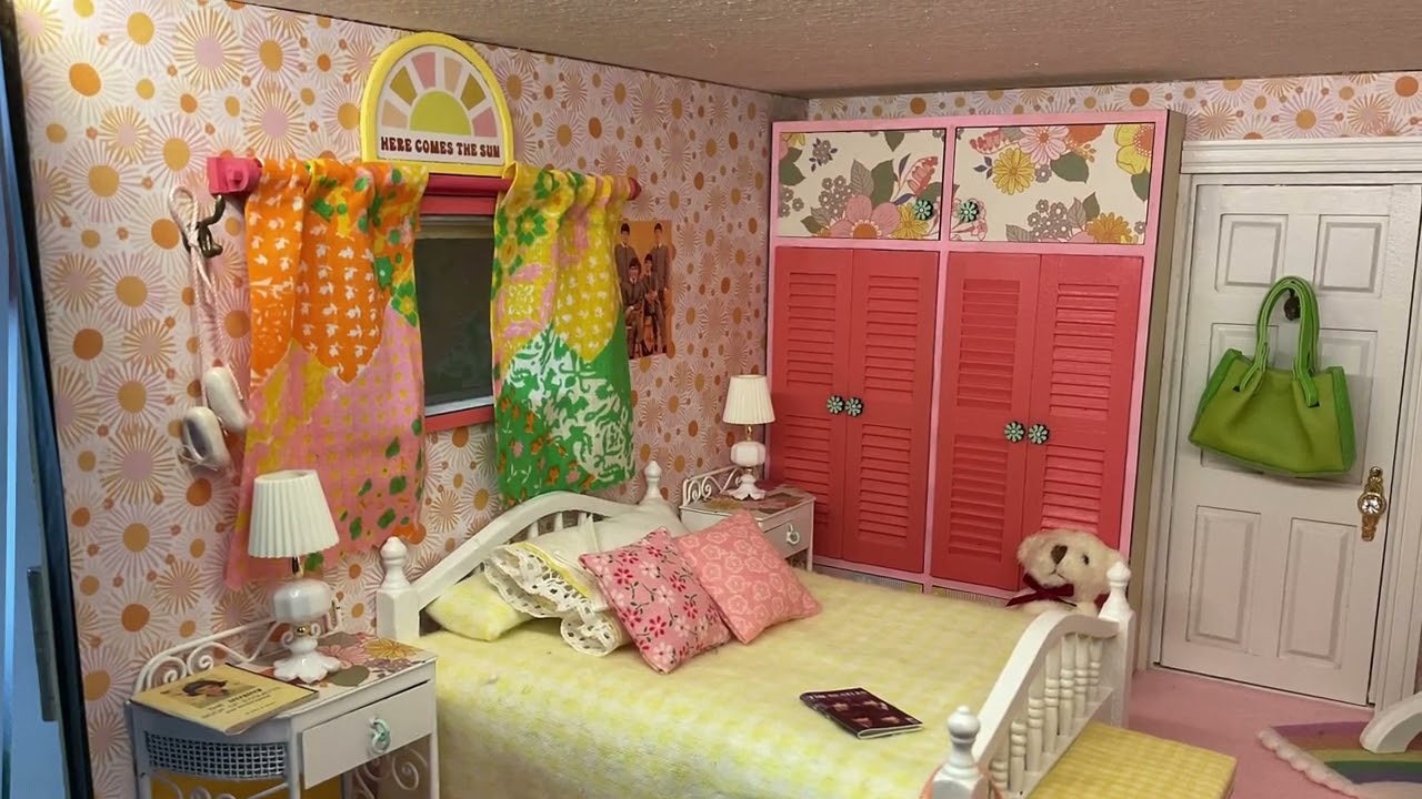 ⁠I built a 30-Room Dollhouse APARTMENT BUILDING with each floor a DIFFERENT DECADE!