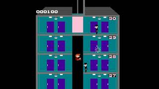 NES Elevator Action (some ways to die)