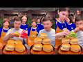 【ASMR MUKBANG】Epic Mukbang Madness에픽 먹방 광기 Devouring a Mountain of Food。음식 산을 집어삼키다 N02。050326。16