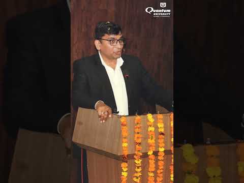 National Conference on Managing Economic Growth at Quantum University | Innovation & Sustainability
