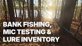 Lake Lanier Park, DJI Mini Mics w/ Action Cam 5, Lure Inventory // Cast & Shoot #10