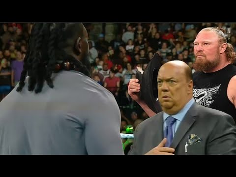 OBA FEMI THANK YOU SECOND CHANCE BROCK LESNAR RETIREMENT AS A OFFICIALLY POUL HEYMAN WWE