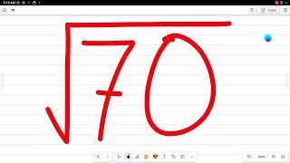 Square Root of 70 | Squares and Square Root |