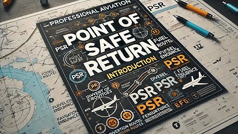 ATPL Flight Planning 033 - Ep.38: Point of Safe Return - Introduction | ATPL Training | ATPL Exams
