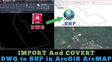 Import and Convert DWG AutoCAD file into Shapefile Easily in Arcmap || DWG to SHP in 2025