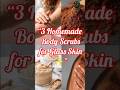 “DIY Body Scrub for Tan Removal & Glow #skincare #glowuptips