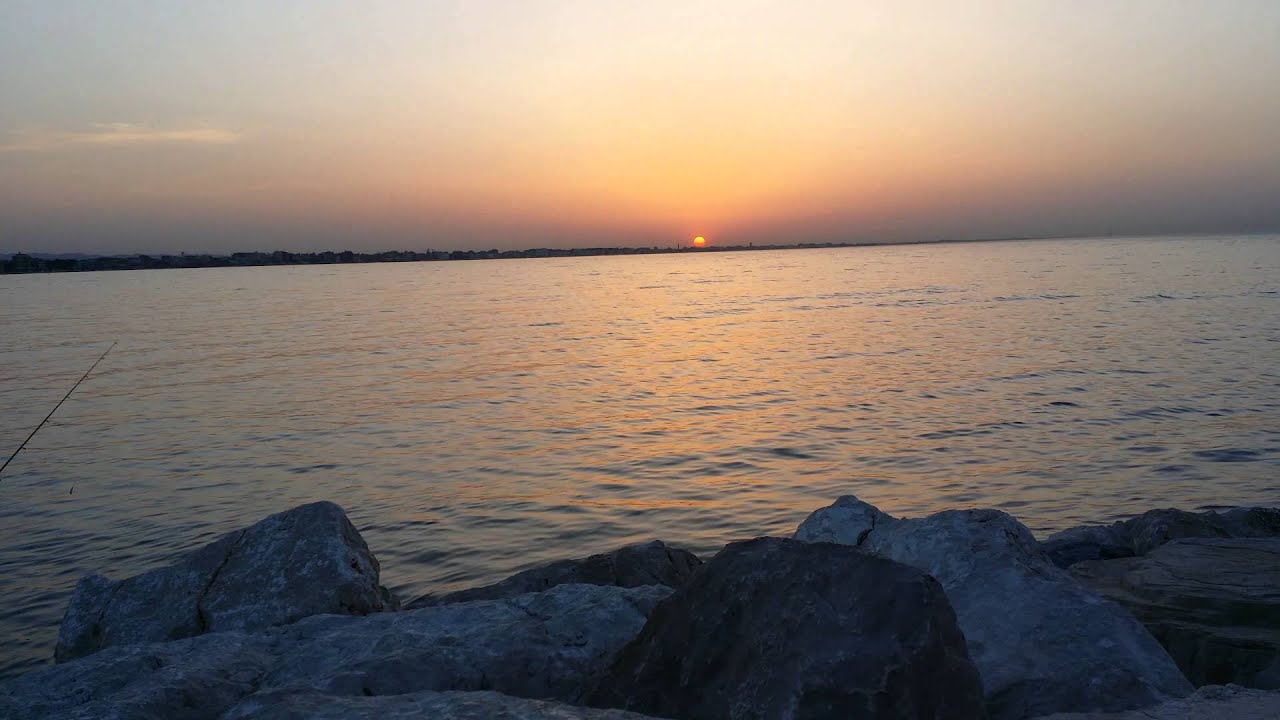 Sole che tramonta 4K - YouTube