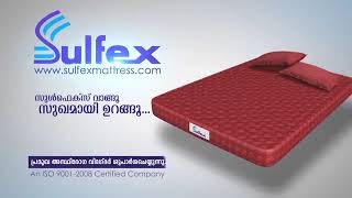 Sulfex Mattress Advertisement - Especially Made For Back Pain Reduction