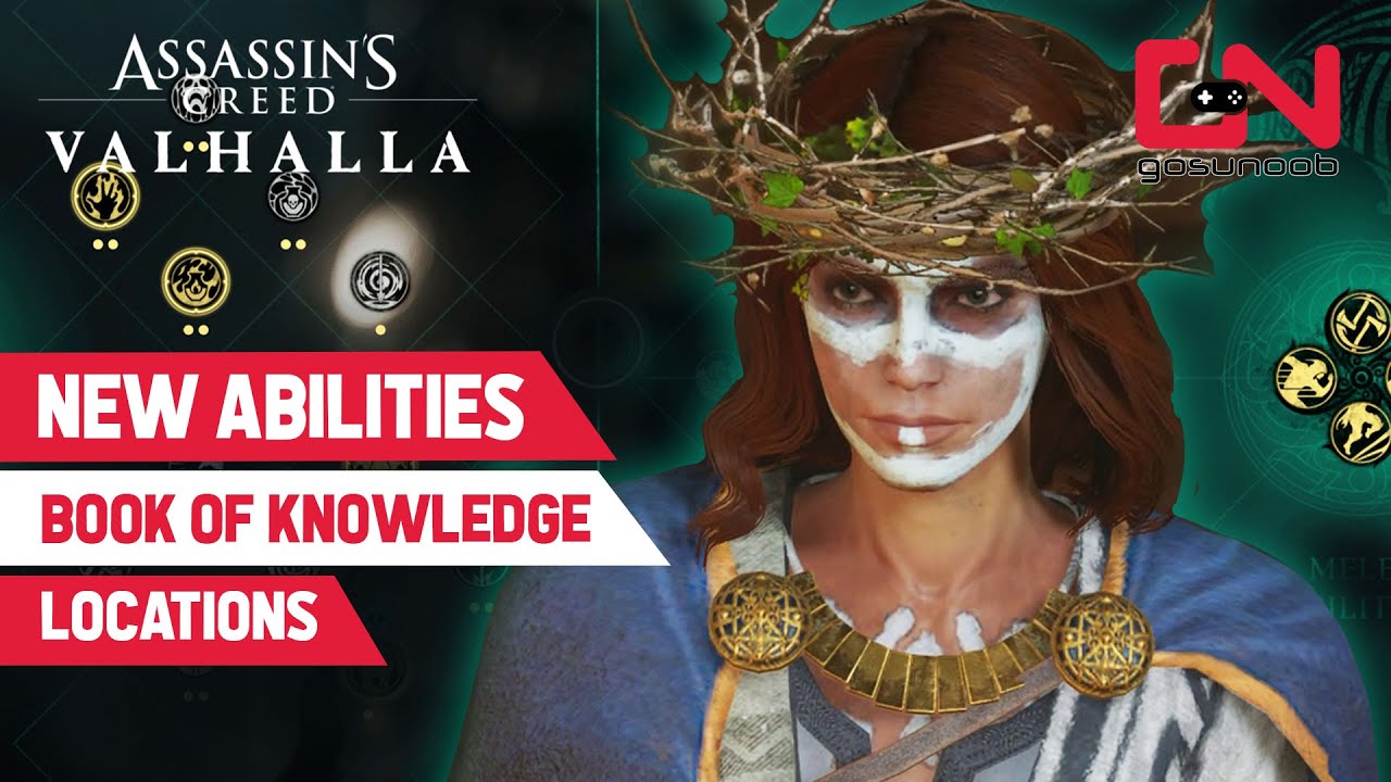 Assassin's Creed Valhalla Books of Knowledge Guide - Locations & Abilities