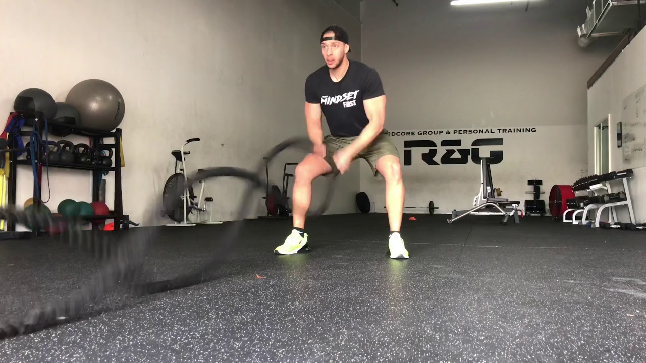 Alternating Waves - Battle Ropes - YouTube