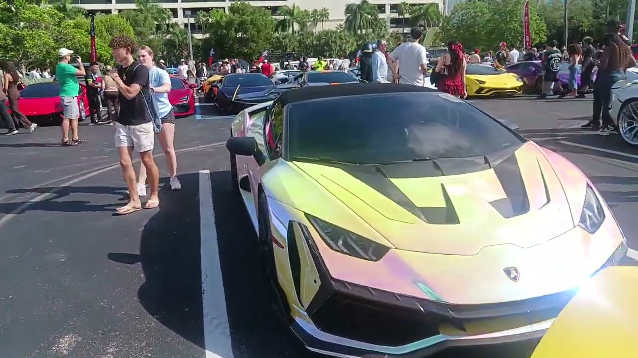 The biggest car show in Miami Hard Rock